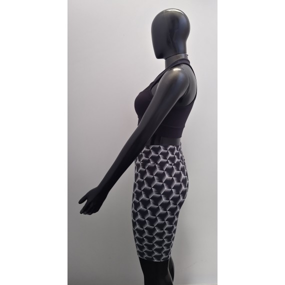 Corsario\Bermuda estampado de cos alto 90995